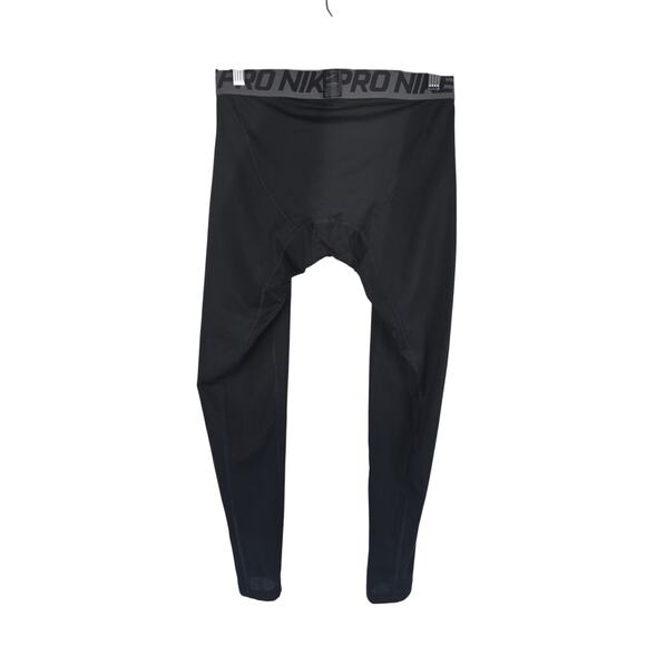Nike Pro Dri-Fit Compression Black Men's Athletic Leggings L - Picture 2 of 5